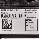 ORIGINAL BMW G22 G23 G82 Head Up Display LL LINKSLENKER LHD CG17634 8782163