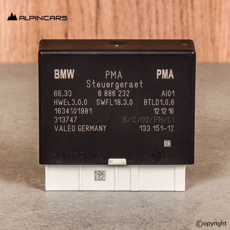 ORIGINAL BMW F45 F15 F85 X5 Parkingassistant control unit PMA 6886232