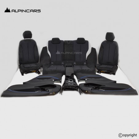 BMW F32 LCI Seats Interior alcantara hexagon ECE LL
