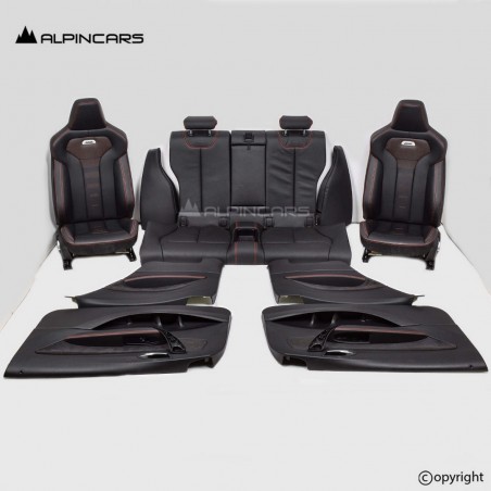 BMW F87 COMPETITION Innenausstatung Leder Sitze Seats Interior Leather 11292 km