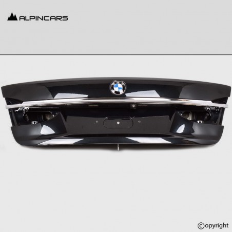 BMW G11 G12 Original trunk lid Black Sapphire 475