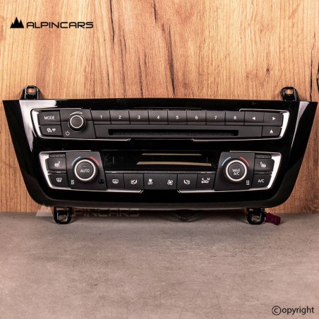 BMW F30 F32 F33 LCI AC Automatic Air Conditioning Radio Panel AMBIENT K512005 9363546