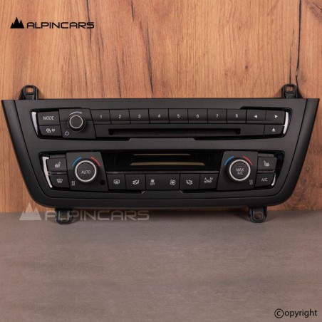 BMW F30 F36 LCI AC Klimaautomatik Air Conditioning Radio Panel G190601 9363544