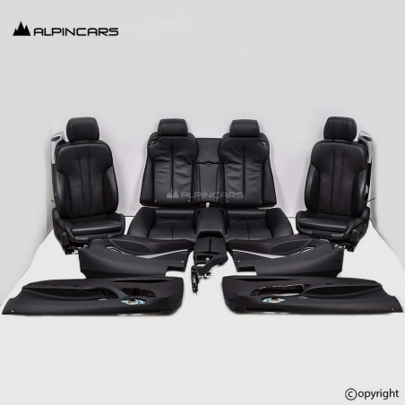 BMW F13 tapicerka fotele środek skóra komfort