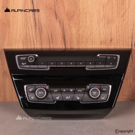 ORIGINAL BMW F48 F49 X1 F39 X2 AC Automatic Air Conditioning Radio Panel 9371460