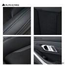 BMW 3 G20 tapicerka fotele sport środek czarne