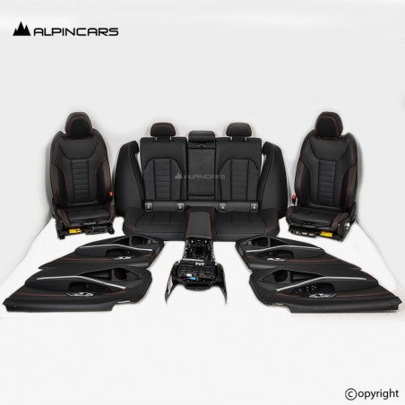 BMW 3er G20 Innenausstatung Leder Sitze Seats Interior set leather black 7km !!!