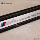 ORIGINAL BMW G83 M4 COMPETITION Einstiegsleisten Blende Set Cover trims 8085273