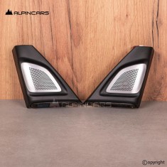 OEM BMW 5er F10 F11 F18 Bang Olufsen Speakers With Covers Triangle 9224867