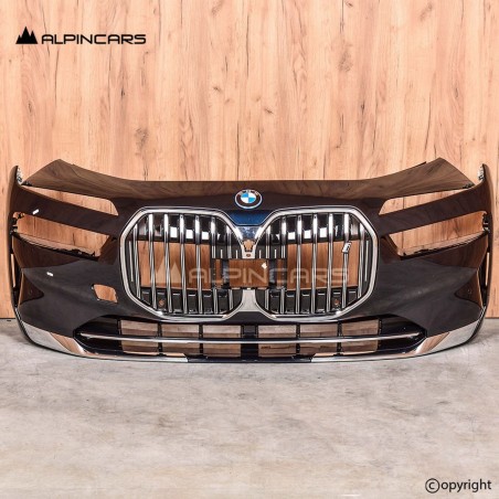 BMW 7 G70 i7 basis Frontstosstange front bumper Carbon Schwarz 416 PDC (335)