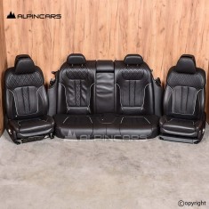 BMW 7 G11 tapicerka fotele komforty Nappa Schwarz