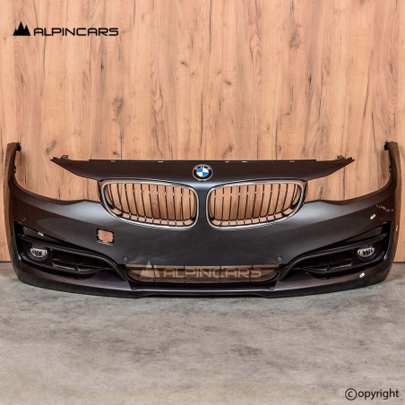 ORIGINAL BMW F34 GT LCI BASIS Frontstosstange Front Bumper Mineral Grau (405)