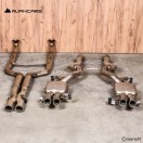 BMW F06 M6 Gran Coupe OEM exhaust catalytic converters