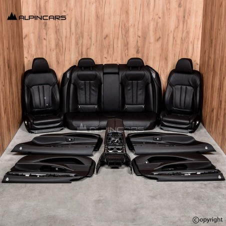 BMW G12 7er LHD Comfort Seats Interior dakota schwarz BM60385