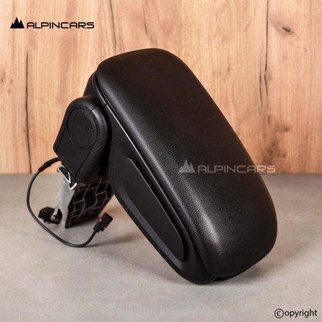 OEM MINI F60 Armlehne Schwarz Armrest Black Wireless Charging 3B65033 9373771