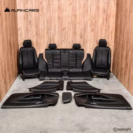 BMW F87 M2 Seats Interior Leather Black V353023