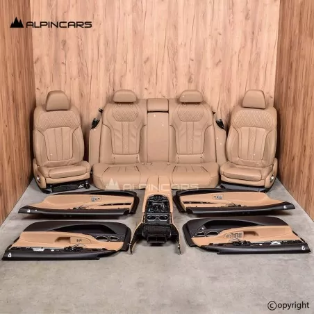 BMW G12 LHD Innenausstatung Komfort Sitze comfort Seats Interior nappa G987407