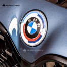 BMW G22 G23 M pakiet zderzak przód Arctic Race Blue