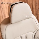 BMW G31 Comfort Seats Interior Leather elfenbein weiss