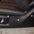 BMW F90 M5 G30 tapicerka fotele merino Schwarz