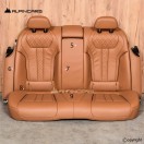 BMW 7 G11 tapicerka fotele komforty Nappa Cognac
