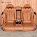 BMW 7 G11 tapicerka fotele komforty Nappa Cognac