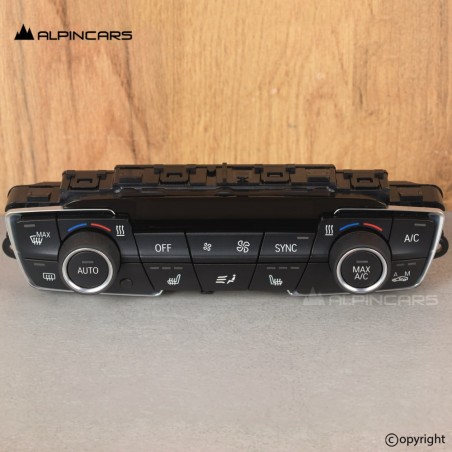BMW F39 F46 F48 F49 AC Automatic Air Conditioning Radio Panel P754115 9357788