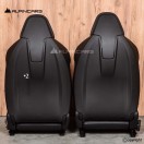 BMW 4 G26 Sport seats interior set leather Vernasca Black FL82628