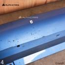 ORIGINAL BMW F46 threshold cover right M Package Estoril Blau Metallic