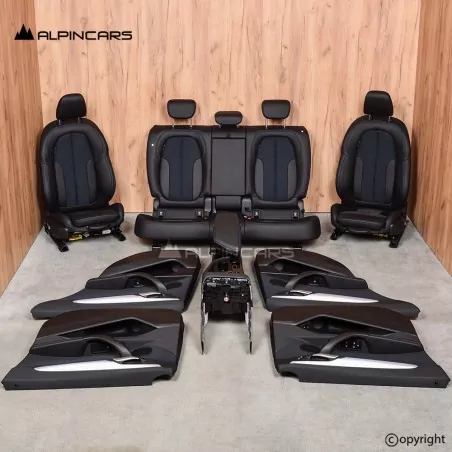 BMW F39 X2 Seats Interior Leather Schwarz 5V12044