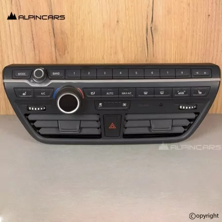 ORIGINAL BMW i3 I01 US AC Automatic Air Conditioning Radio Panel 9344338