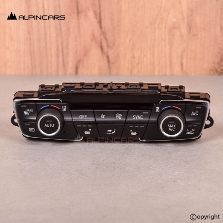BMW F39 F46 F48 F49 AC Automatic Air Conditioning Radio Panel (3) 9357788