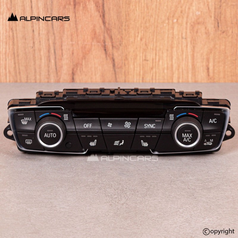 BMW F39 F46 F48 F49 AC Automatic Air Conditioning Radio Panel (4) 9357788