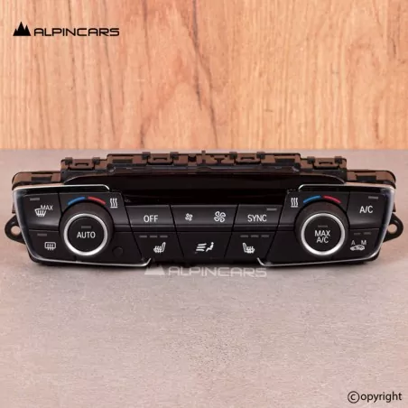 BMW F39 F46 F48 F49 AC Automatic Air Conditioning Radio Panel V238010 9357788