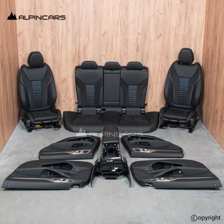 BMW 4 G26 Sport seats interior set leather sensatec black RL 6km