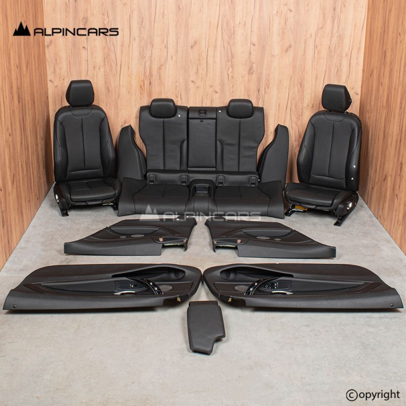 BMW F32 LCI Innenausstatung Leder Sitze Seats Interior set leather Dakota AB9624