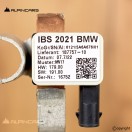 BMW G05 G09 Przewód akumulatora minus IBS 5A6A676