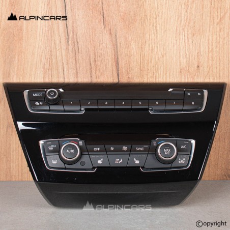 ORIGINAL BMW F48 F49 X1 F39 X2 AC Automatic Air Conditioning Radio Panel 9371460 9371457