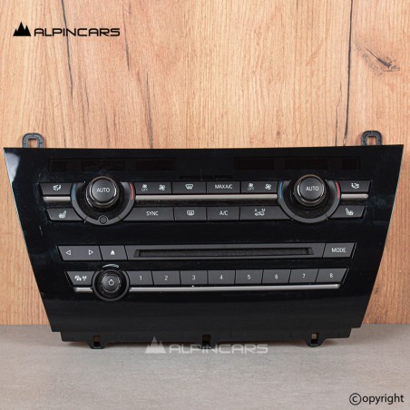 ORIGINAL BMW F15 F16 F85 Automatic Air Conditioning Radio Panel 6809650