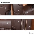 BMW 5 G30 comfort seats Interior leather Nappa Mokka CK31276