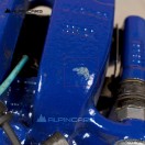 BMW G01 G11 G14 G30 M sport brake rear blue calipers discs 345X24