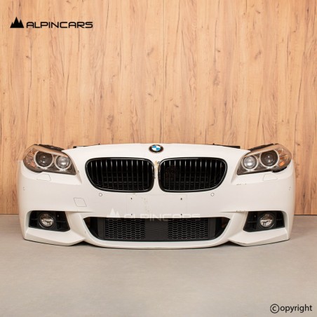 BMW F10 F11 M Paket Frontpaket Stosstange Front M Package Alpinweiss 3 D630233
