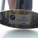 BMW F20 F21 F22 F30 F32 F36  Endrohrblende Chrom / Tailpipe trim, chrome 7610634