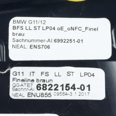 BMW G11 G12 listwy Fineline Braun 6992251 6822154
