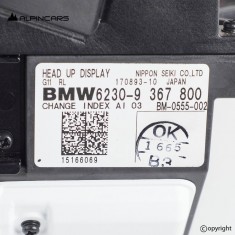 BMW 7ER  G11 G12 Original Head Up Display RHD RL SCREEN MONITOR ORIGINAL 9367800