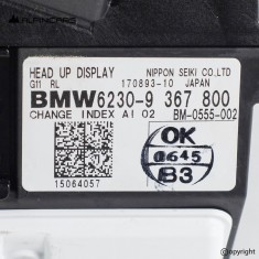 BMW 7ER  G11 G12 Original Head Up Display RHD RL SCREEN MONITOR ORIGINAL 9367800