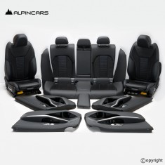 BMW 3er G20 Innenausstatung Leder Sitze schwarz Seats Interior set black 8B00360