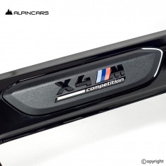 BMW  X3 F98 X3M Blende I-Tafel Alu. Carbon Stru. Perlglanz chrom Dashboard Trims