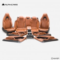 BMW F16 F86 X6M Seats Interior Leather INDIVIDUA AMARO BROWN