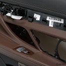 BMW 7 G12 tapicerka drzwi lewy tył nappa mokka